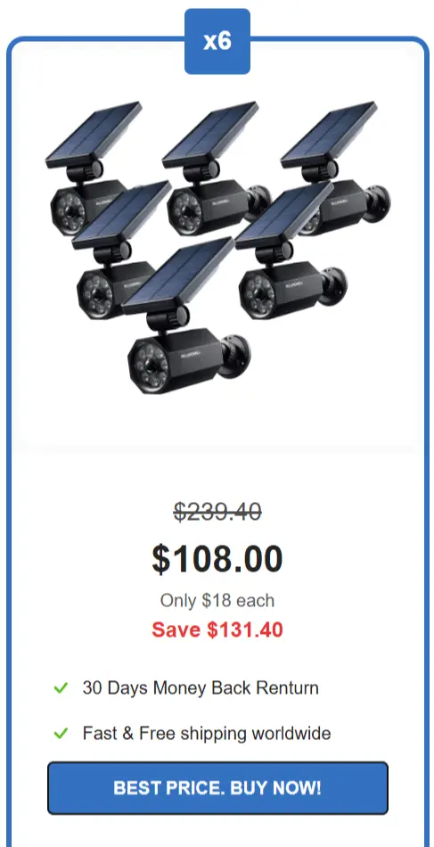 Bionic Spotlight offer package price